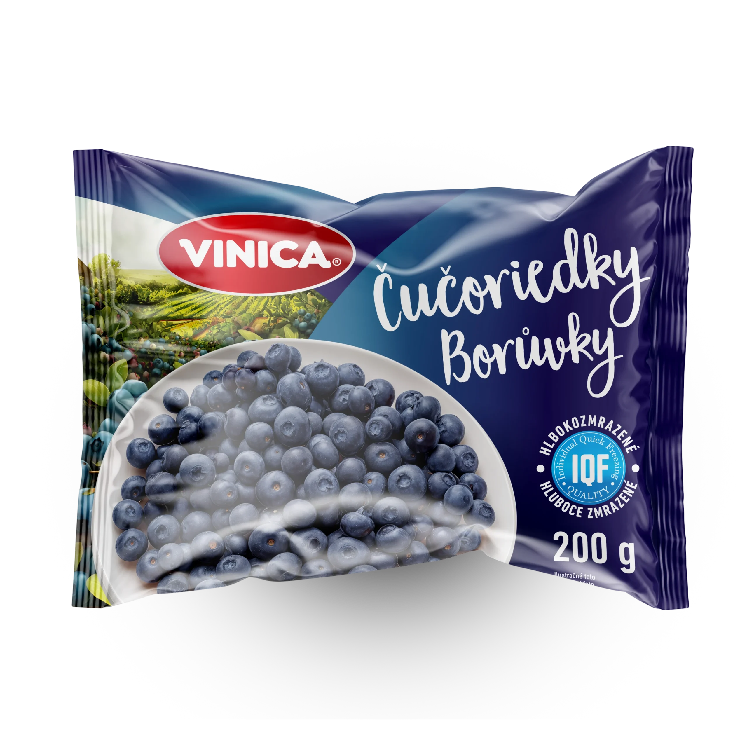 VINICA Čučoriedky 200g